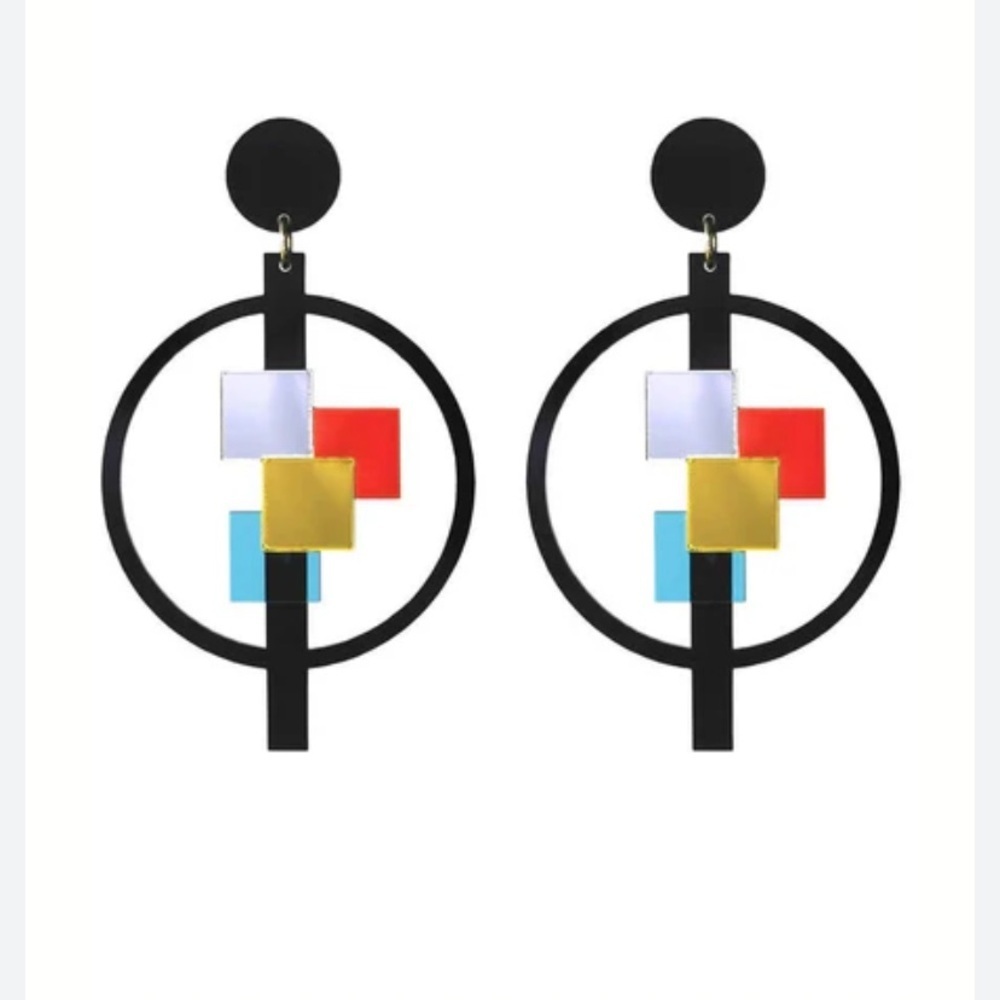 Melody Ehsani Mondrian Earrings
